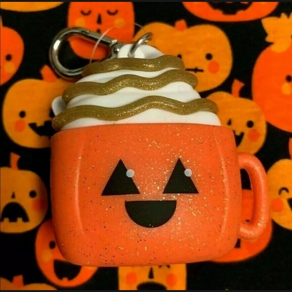 PUMPKIN SPICE LATTE SANITIZER HOLDER WITH GIFT BAG - Picture 6 of 12